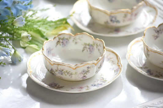 リモージュ アビランド フィンガーボウル(ソーサー付き)