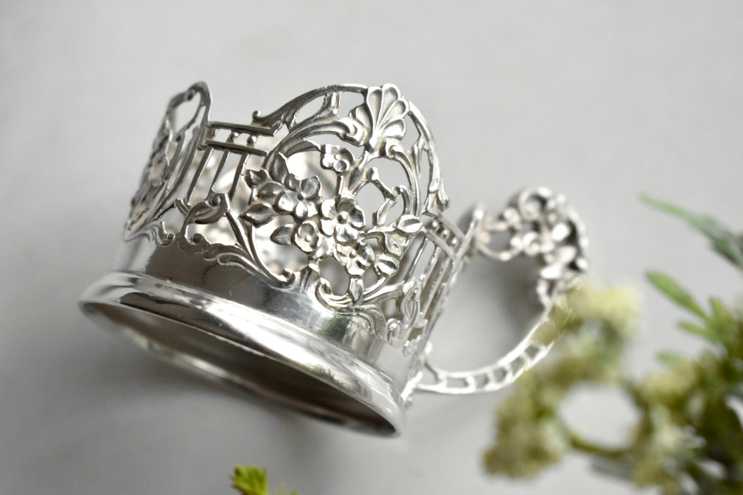 ロイヤルウースター　1904年製 シルバー付きC&S