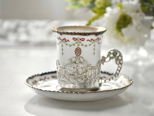 ロイヤルウースター　1904年製 シルバー付きC&S