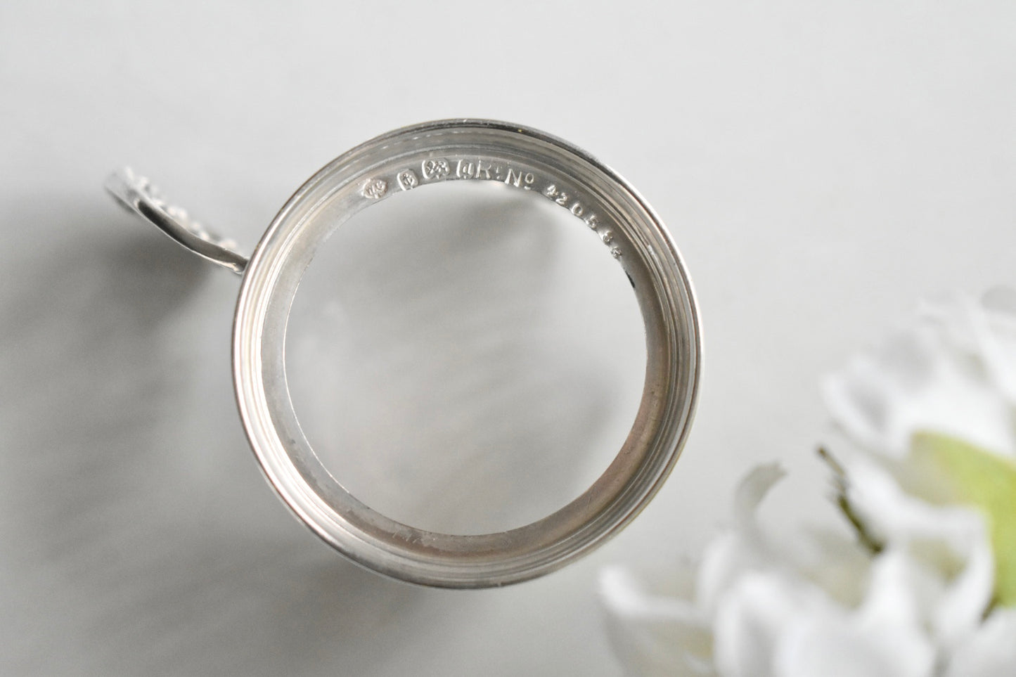 ロイヤルウースター　1904年製 シルバー付きC&S