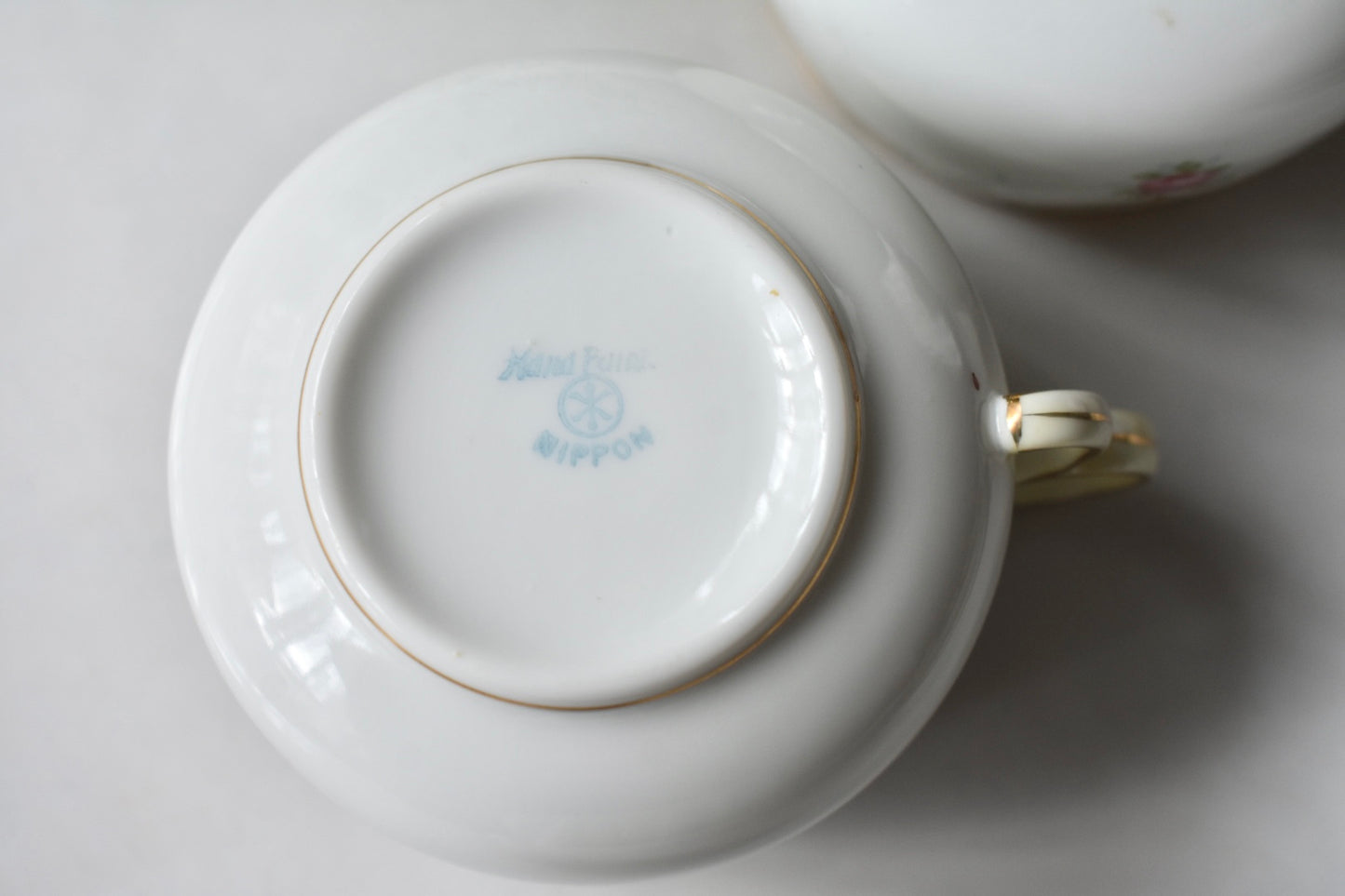 オールドノリタケ　愛らしいC&S （ペア）