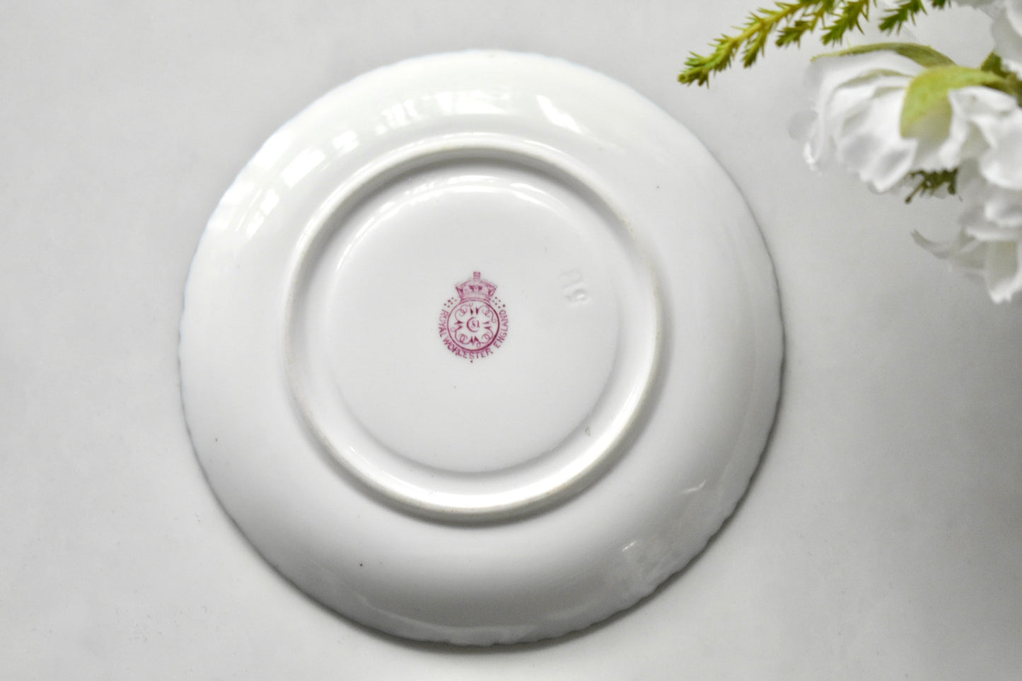 ロイヤルウースター　1904年製 シルバー付きC&S