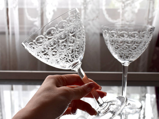 【蚤の市】オールドバカラ　ウォーターグラス　COMBOURG（L）