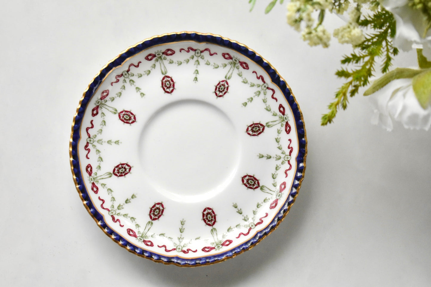 ロイヤルウースター　1904年製 シルバー付きC&S