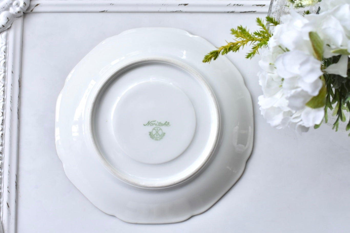 オールドノリタケ　珍しい黒のC&S （ペア）