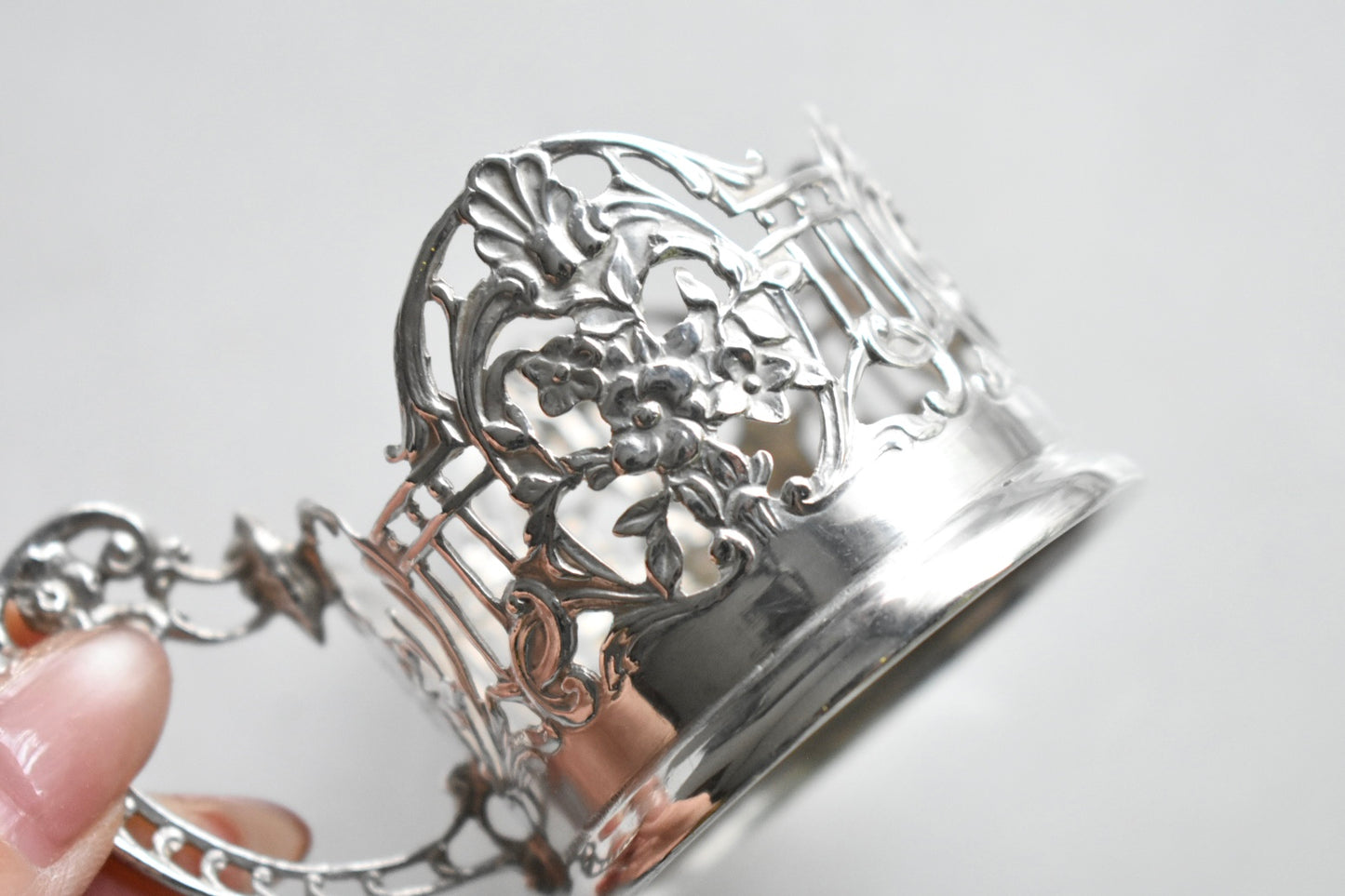 ロイヤルウースター　1904年製 シルバー付きC&S